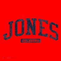 Jones Oklahoma Ok College Style Blue Santa Hat thumb 1