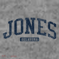Jones Oklahoma Ok College Style Blue Toddler Hoodie thumb 2