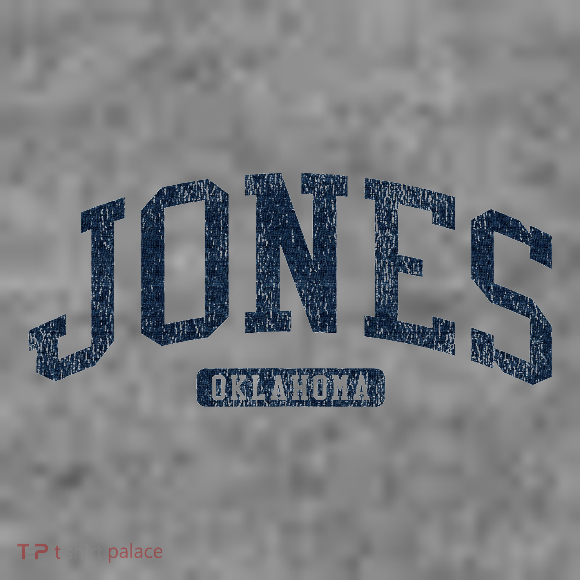 Jones Oklahoma Ok College Style Blue Toddler Hoodie