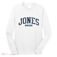 Jones Oklahoma Ok College Style Blue Long Sleeve Shirt thumb 0