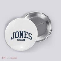 Jones Oklahoma Ok College Style Blue Button thumb 0