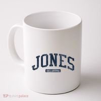 Jones Oklahoma Ok College Style Blue Coffee Mug thumb 0
