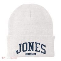 Jones Oklahoma Ok College Style Blue Beanie thumb 0