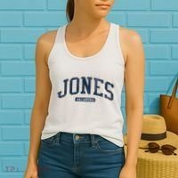 Jones Oklahoma Ok College Style Blue Women's Tank Top thumb 2