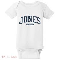 Jones Oklahoma Ok College Style Blue Baby Bodysuit thumb 0