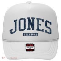 Jones Oklahoma Ok College Style Blue Hat thumb 0