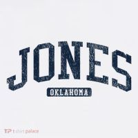 Jones Oklahoma Ok College Style Blue Tank Top thumb 6