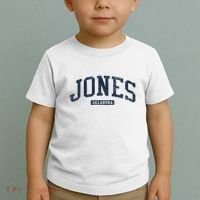 Jones Oklahoma Ok College Style Blue Toddler T-Shirt thumb 2