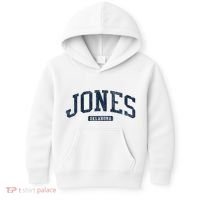Jones Oklahoma Ok College Style Blue Kids Hoodie thumb 0