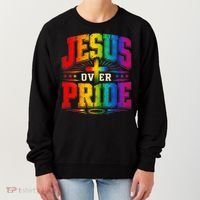 Jesus Over Pride Women's Sweatshirt thumb 0