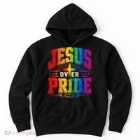 Jesus Over Pride Hoodie thumb 0