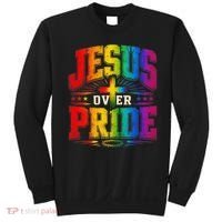 Jesus Over Pride Sweatshirt thumb 0