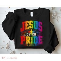 Jesus Over Pride Sweatshirt thumb 2
