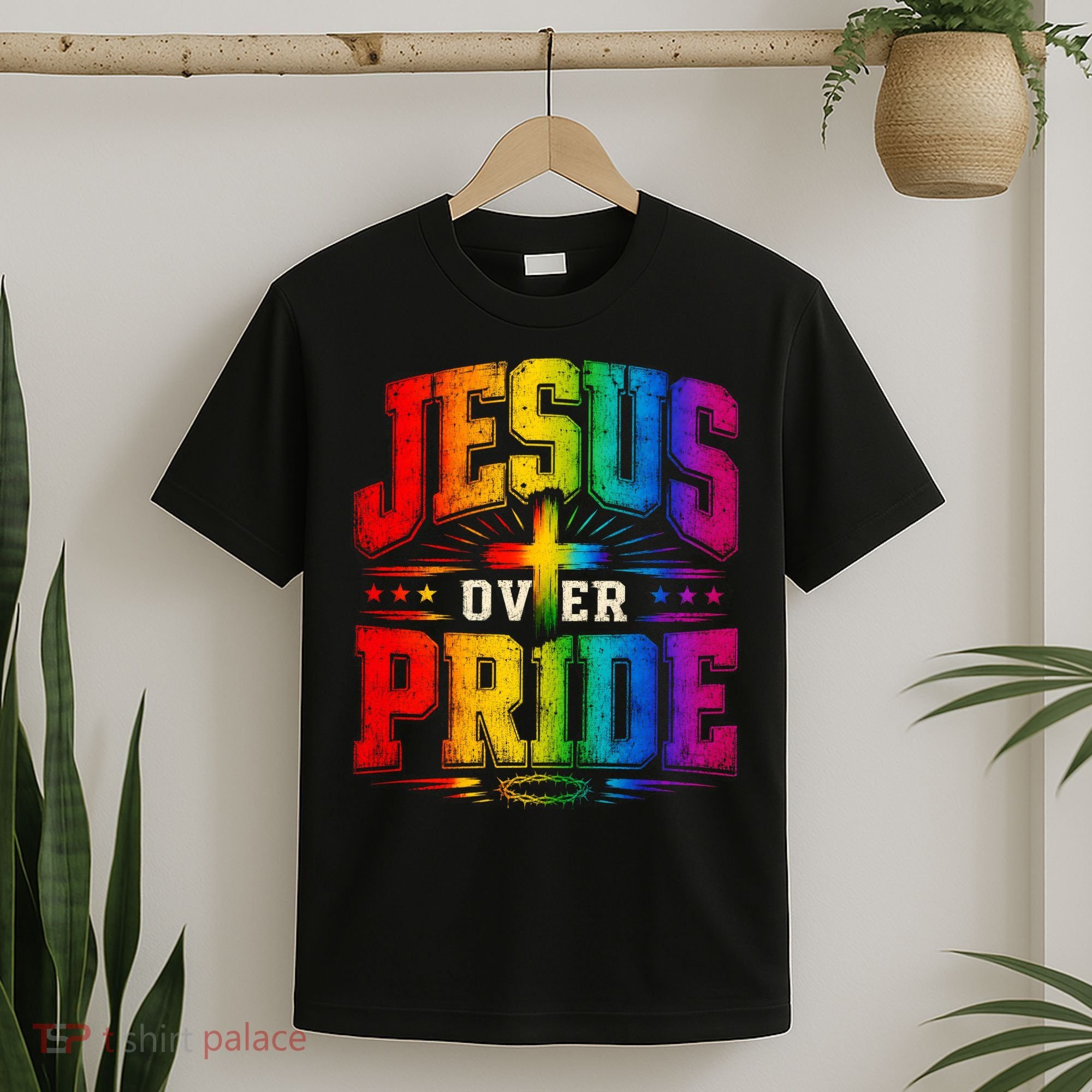 Jesus Over Pride T-Shirt