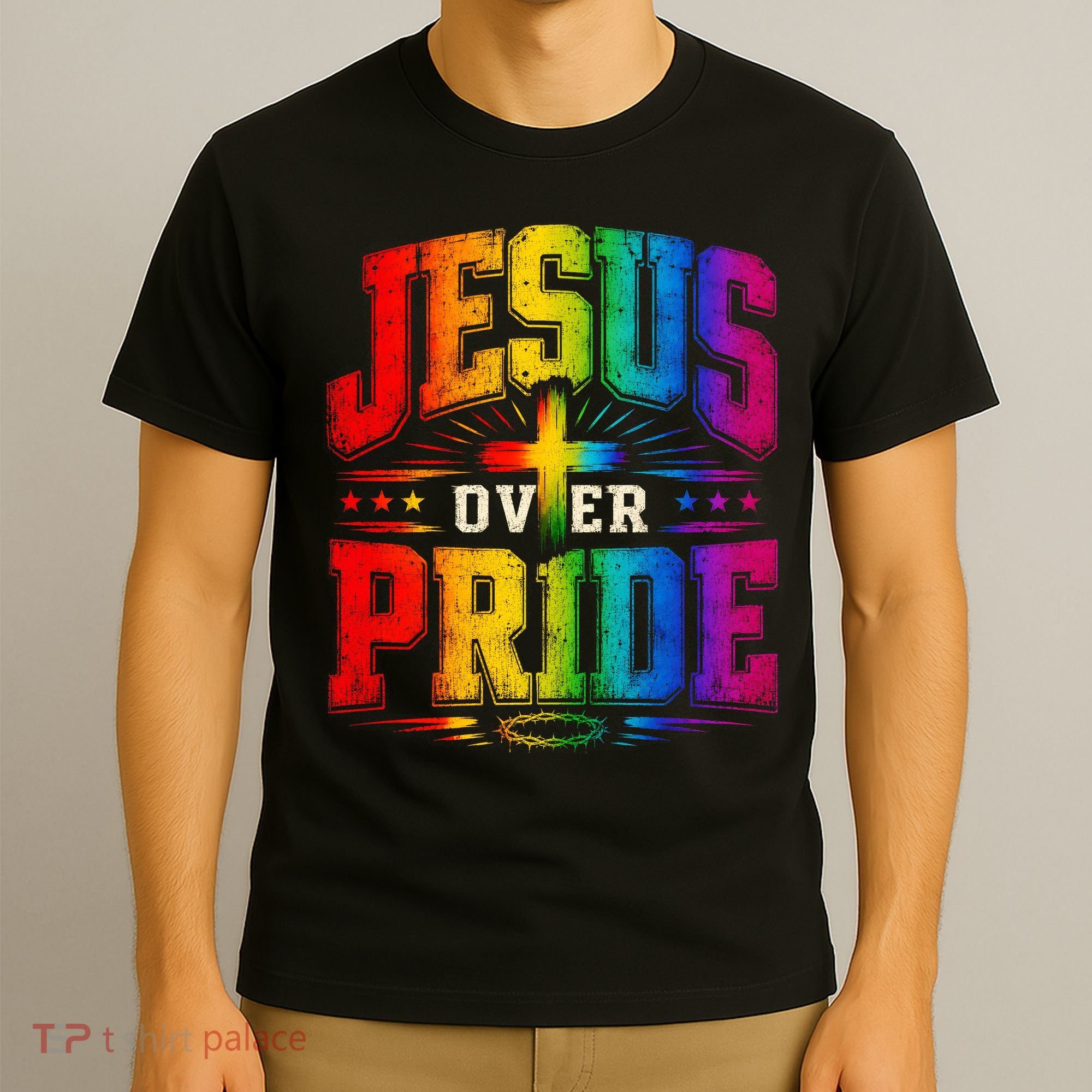 Jesus Over Pride T-Shirt