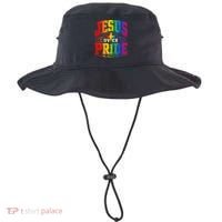 Jesus Over Pride Bucket Hat thumb 0