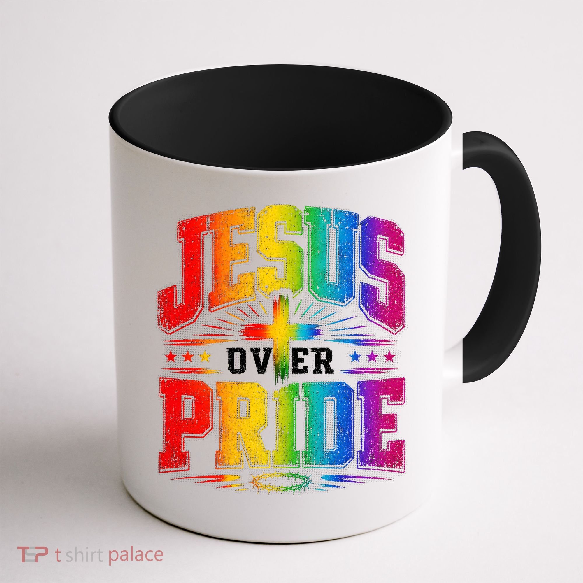 Jesus Over Pride Coffee Mug