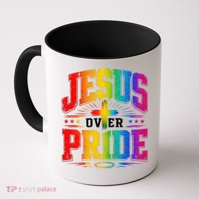 Jesus Over Pride Coffee Mug