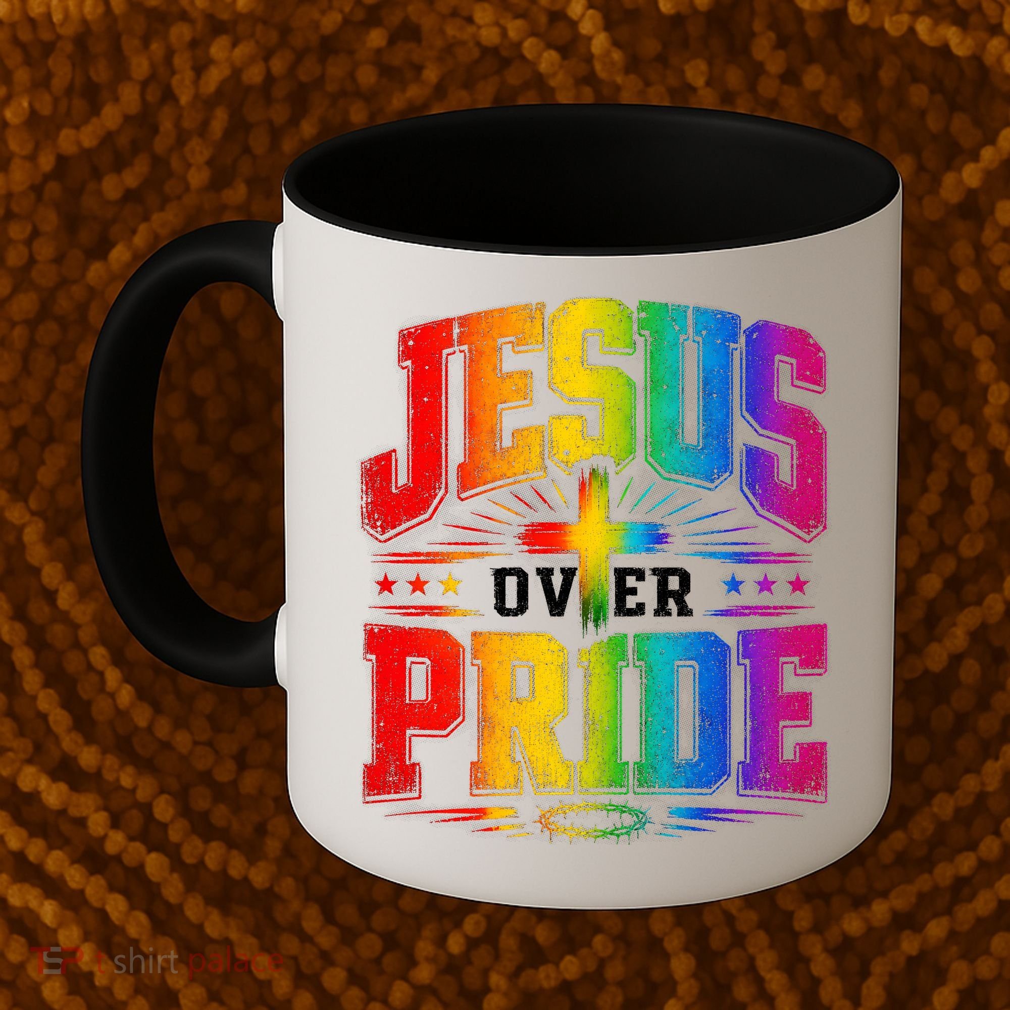 Jesus Over Pride Coffee Mug