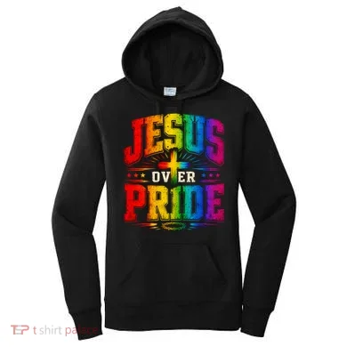Jesus Over Pride Women's Hoodie