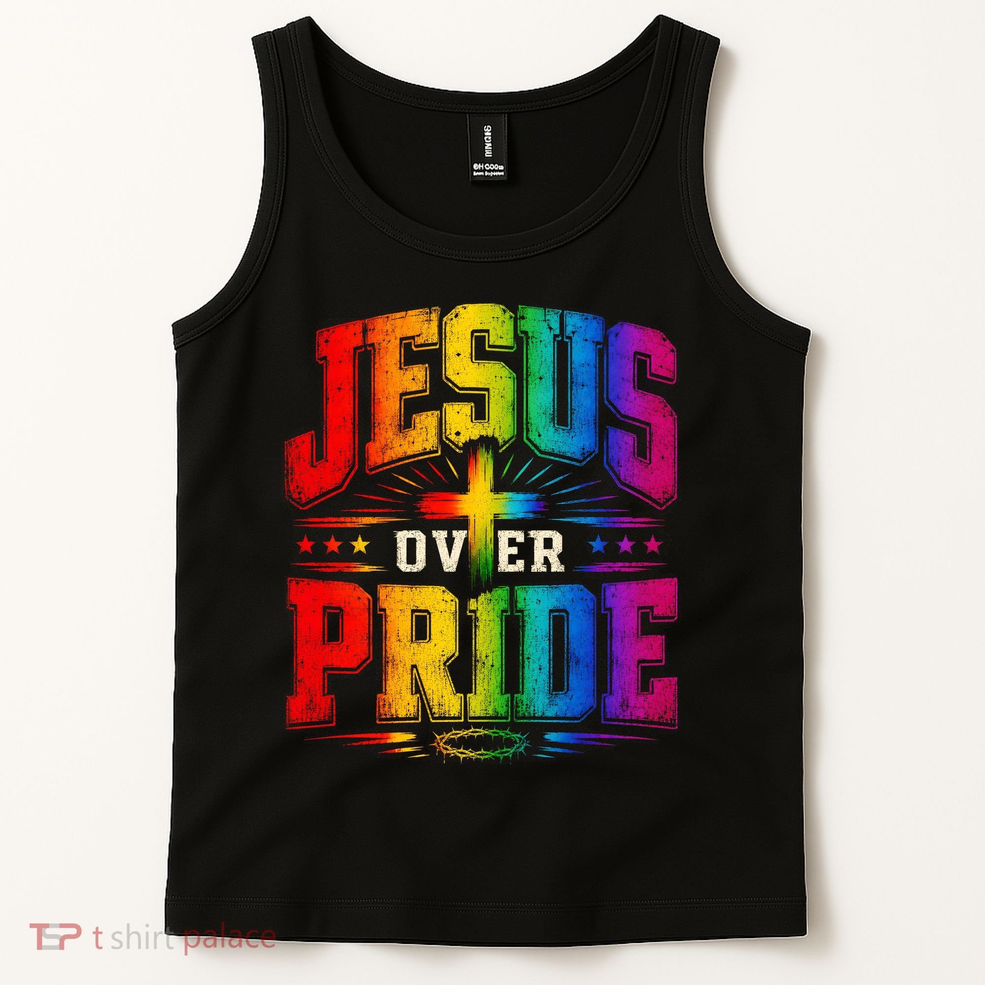 Jesus Over Pride Tank Top