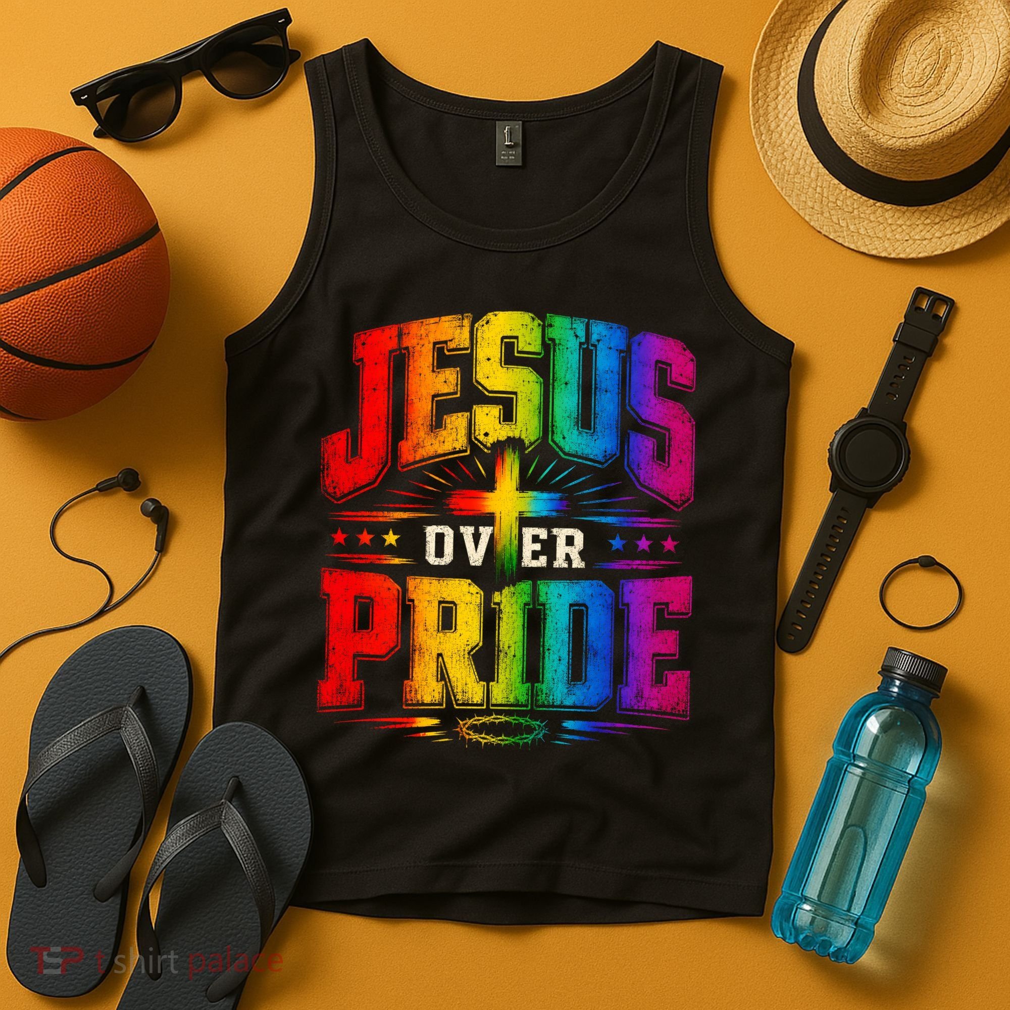 Jesus Over Pride Tank Top