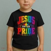 Jesus Over Pride Toddler T-Shirt thumb 2