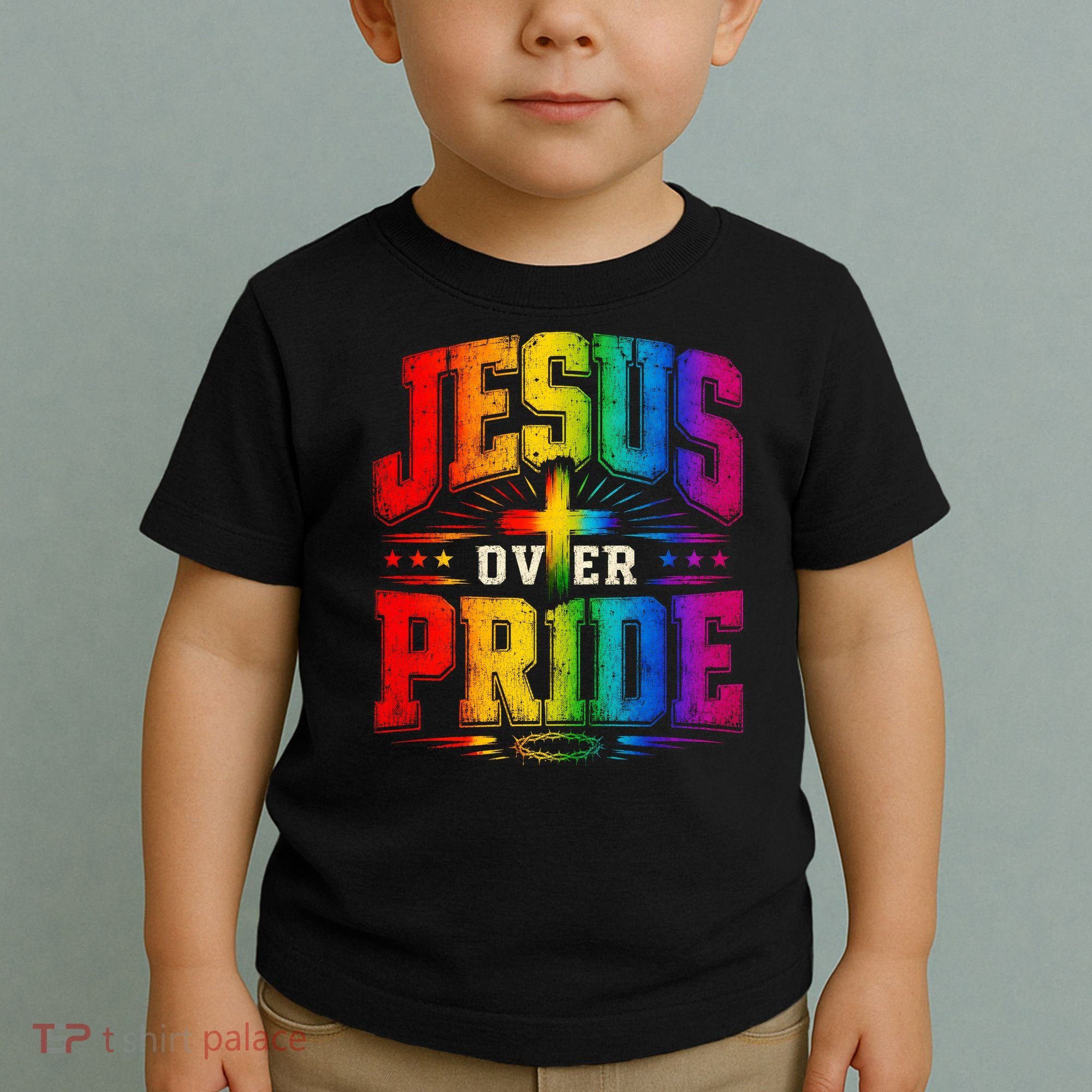 Jesus Over Pride Toddler T-Shirt