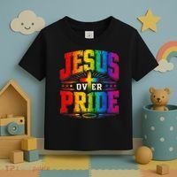 Jesus Over Pride Toddler T-Shirt thumb 3