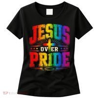 Jesus Over Pride Women's T-Shirt thumb 0