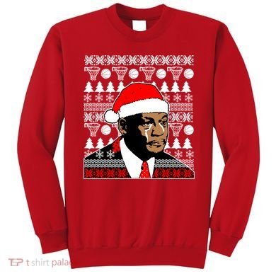 Jordan Crying Meme Ugly Christmas Sweater Design Sweatshirt