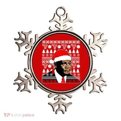 Jordan Crying Meme Ugly Christmas Sweater Design Ornament