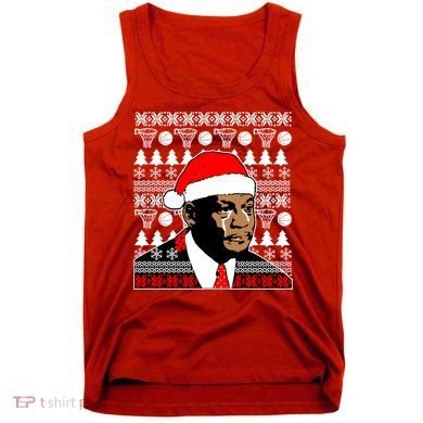 Jordan Crying Meme Ugly Christmas Sweater Design Tank Top