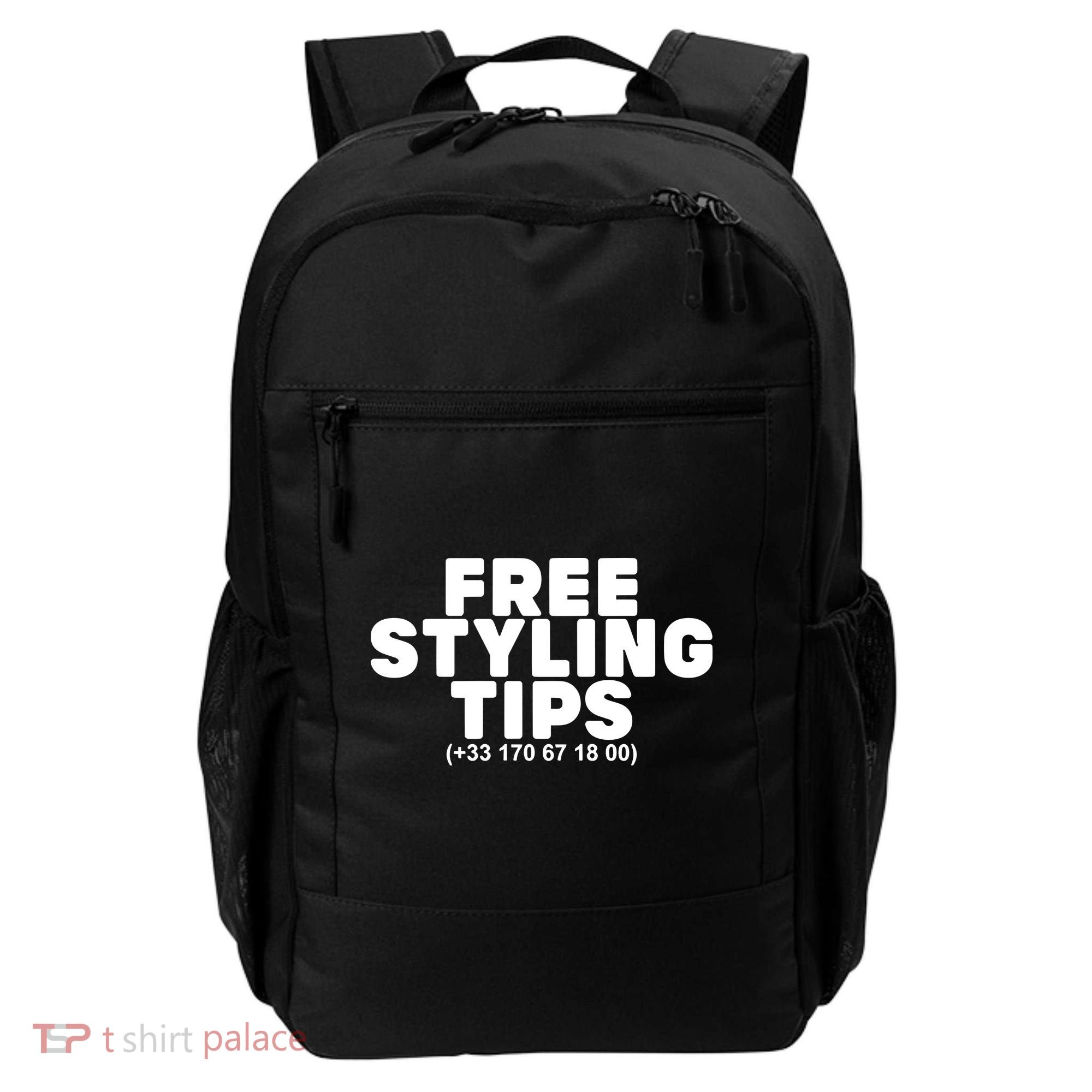 Joeyy On The Radar Wearing Free Styling Tips Backpack
