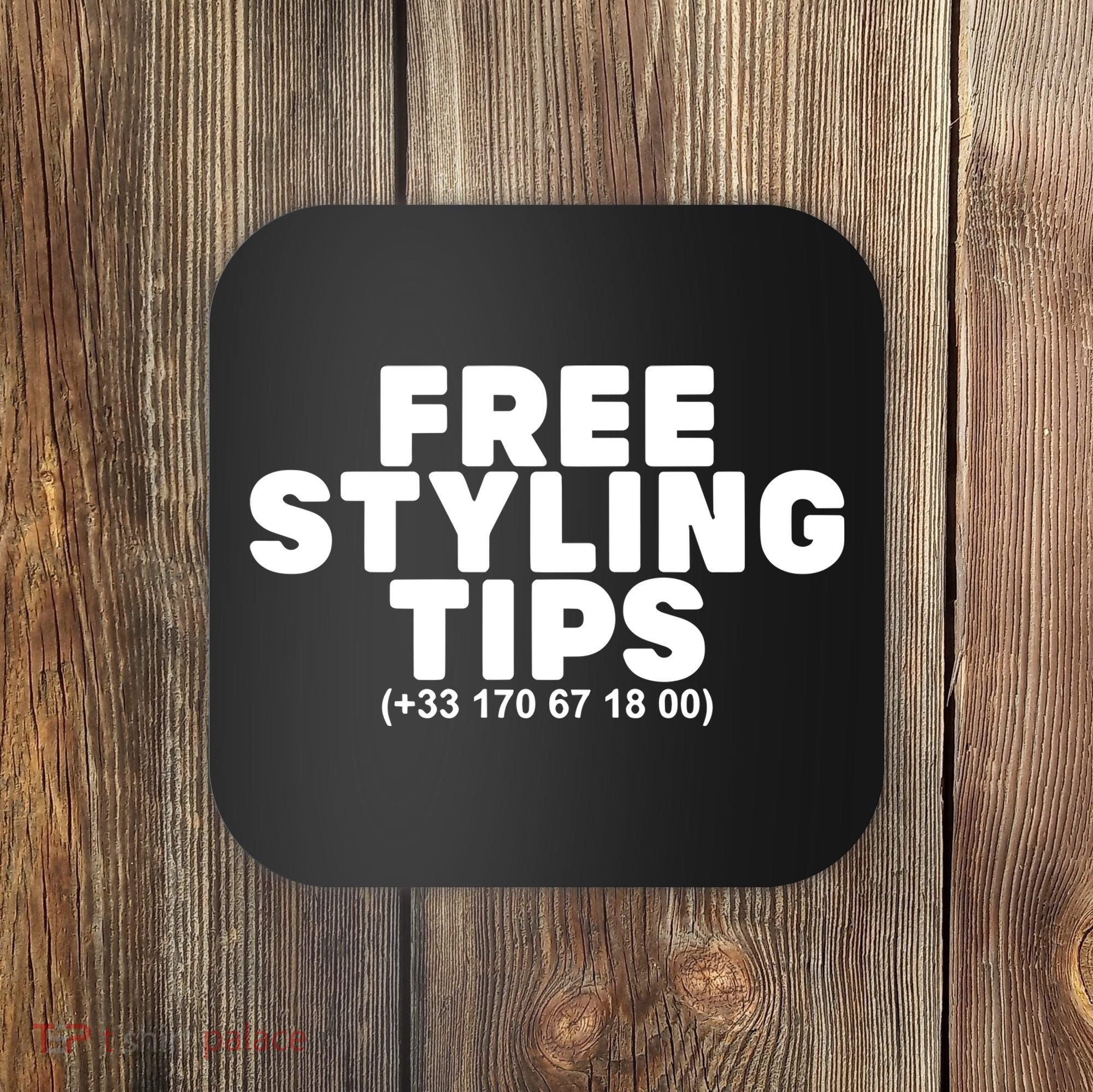 Joeyy On The Radar Wearing Free Styling Tips Coaster
