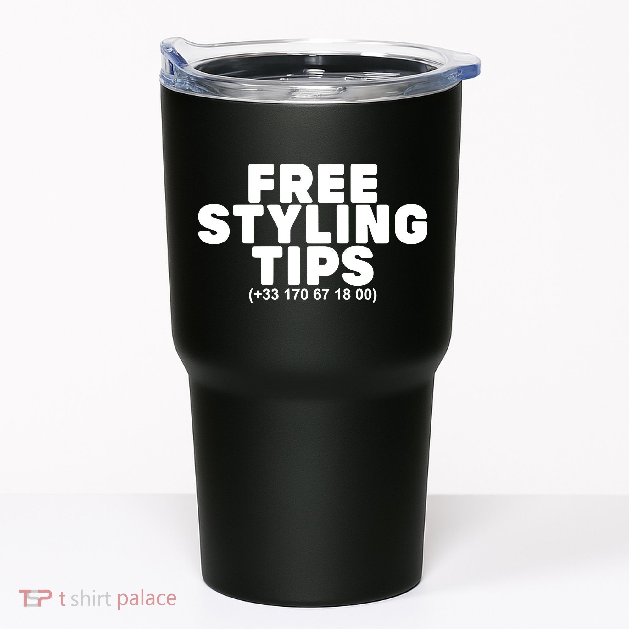 Joeyy On The Radar Wearing Free Styling Tips Tumbler