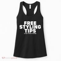 Joeyy On The Radar Wearing Free Styling Tips Women's Tank Top thumb 0