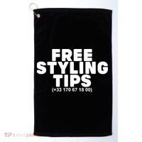 Joeyy On The Radar Wearing Free Styling Tips Golf Towel thumb 0