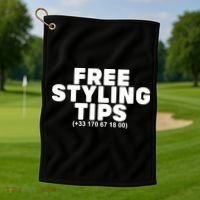 Joeyy On The Radar Wearing Free Styling Tips Golf Towel thumb 1