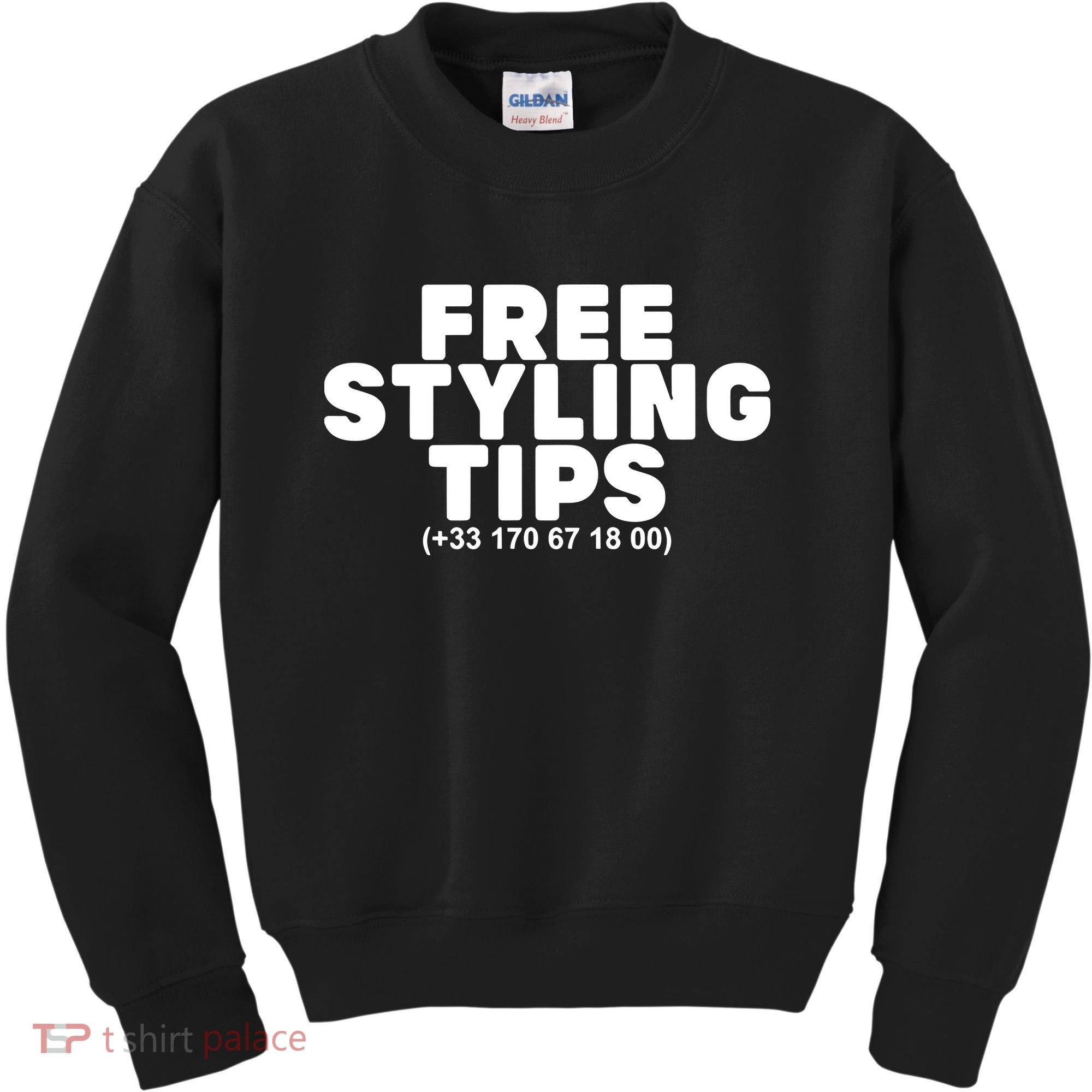 Joeyy On The Radar Wearing Free Styling Tips Kids Sweatshirt