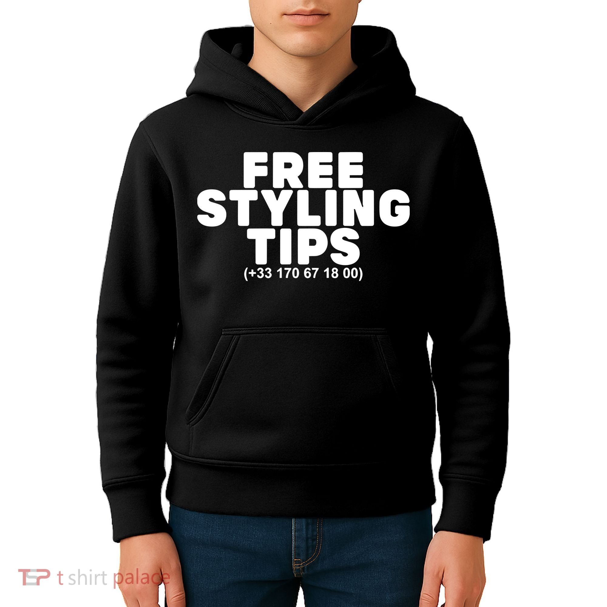 Joeyy On The Radar Wearing Free Styling Tips Kids Hoodie