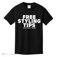 Joeyy On The Radar Wearing Free Styling Tips Kids T-Shirt thumb 0
