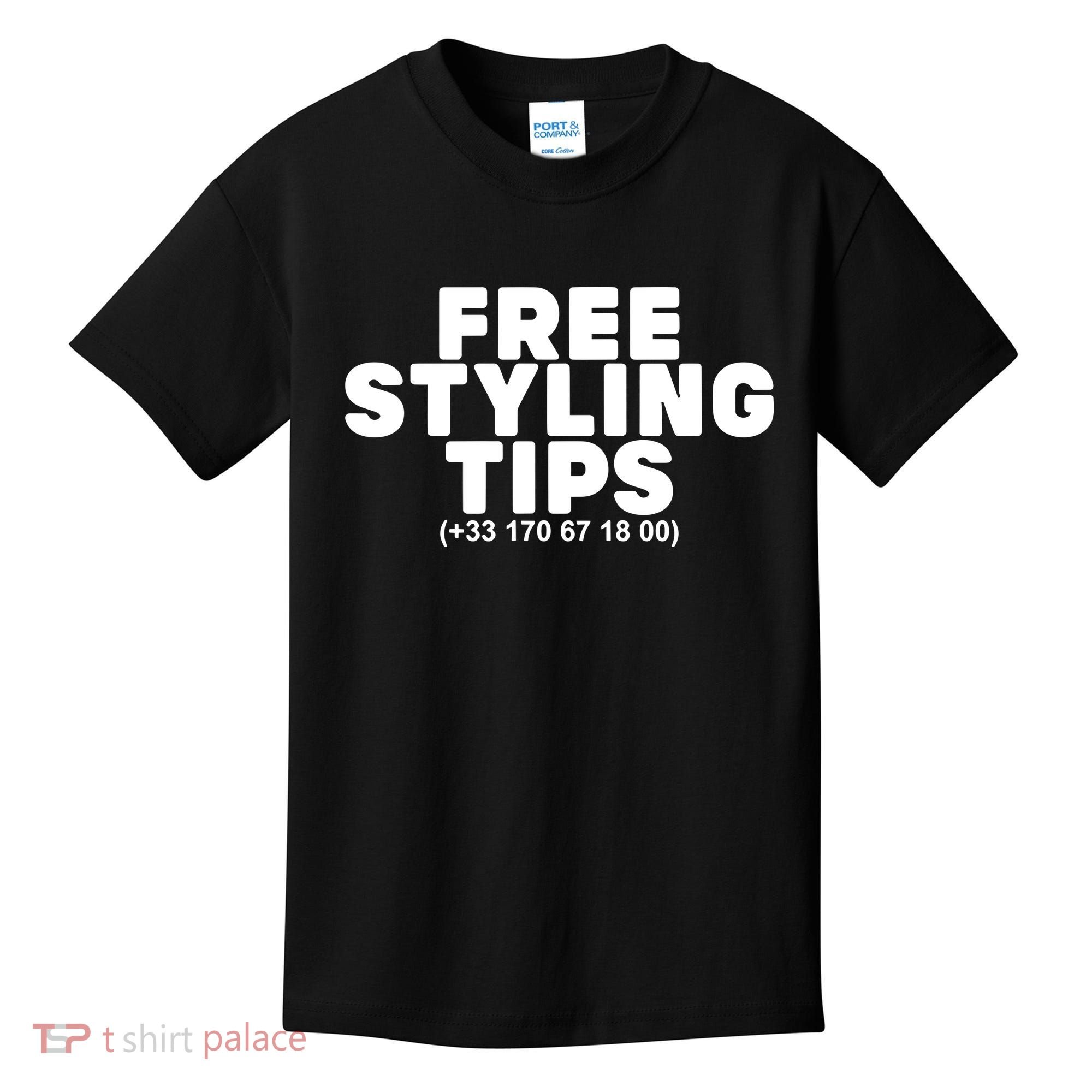 Joeyy On The Radar Wearing Free Styling Tips Kids T-Shirt