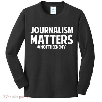 Journalism Matters Kids Long Sleeve Shirt