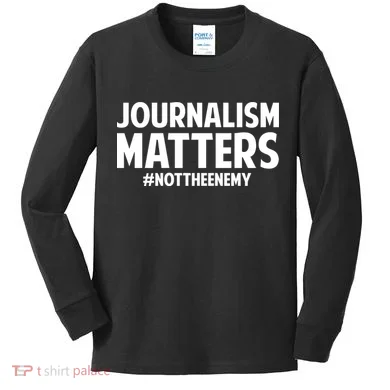 Journalism Matters Kids Long Sleeve Shirt
