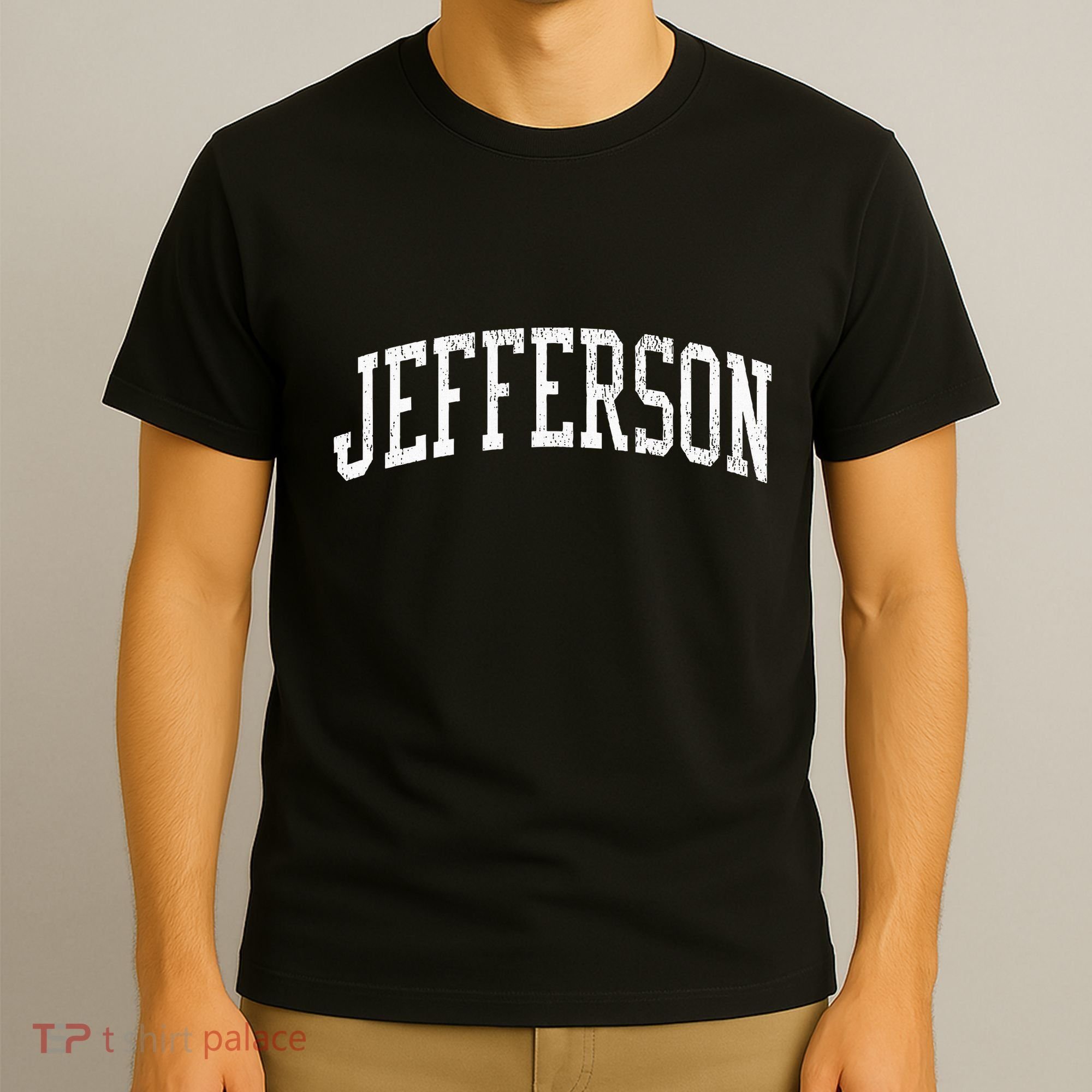 Jefferson Oh Vintage Athletic Sports T-Shirt
