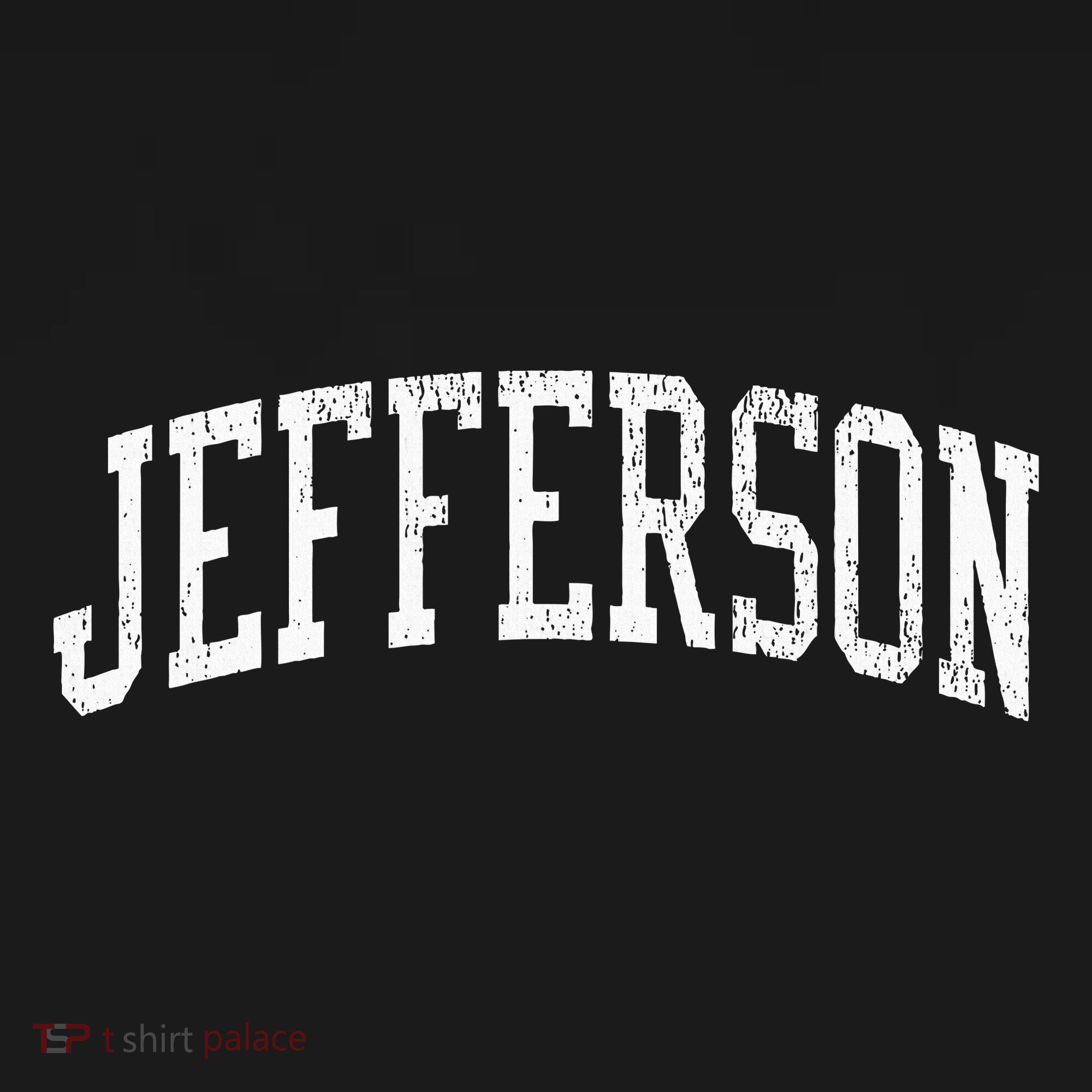 Jefferson Oh Vintage Athletic Sports T-Shirt