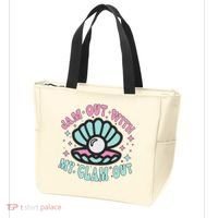 Jam Out With My Clam Out Funny Party Club Tote Bag thumb 3