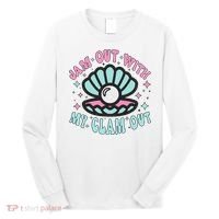 Jam Out With My Clam Out Funny Party Club Long Sleeve Shirt thumb 0