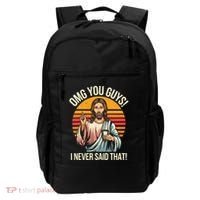 Jesus Omg You Guys I Never Said That Backpack thumb 0
